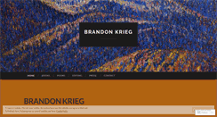 Desktop Screenshot of brandonkrieg.com